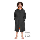 Adoretex Unisex Water Resistant Swim Parka for Adults and Kids Orange Lining (PK005)