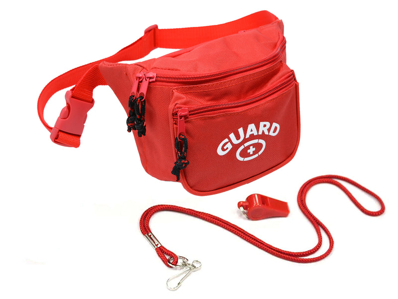 Adoretex Guard Fanny Pack Whistle with Lanyard Equipment Set -WBS-001