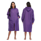 Adoretex Unisex Water Resistant Swim Parka for Adults and Kids Black Lining (PK005)