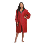 Adoretex Unisex Water Resistant Swim Parka for Adults and Kids Black Lining (PK005)