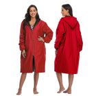 Adoretex Unisex Water Resistant Swim Parka for Adults and Kids Black Lining (PK005)