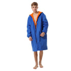 Adoretex Unisex Water Resistant Swim Parka for Adults and Kids Orange Lining (PK005)