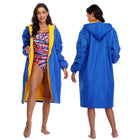 Adoretex Unisex Water Resistant Swim Parka for Adults and Kids Yellow Lining (PK005)