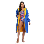 Adoretex Unisex Water Resistant Swim Parka for Adults and Kids Yellow Lining (PK005)