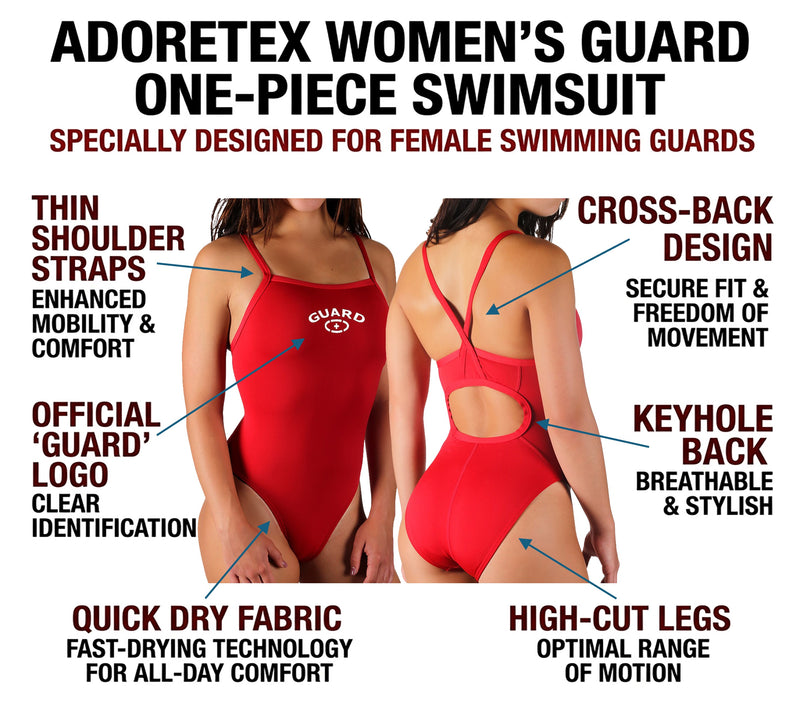 Adoretex Guard Thin Strap One Piece Swimwear (FGN02)