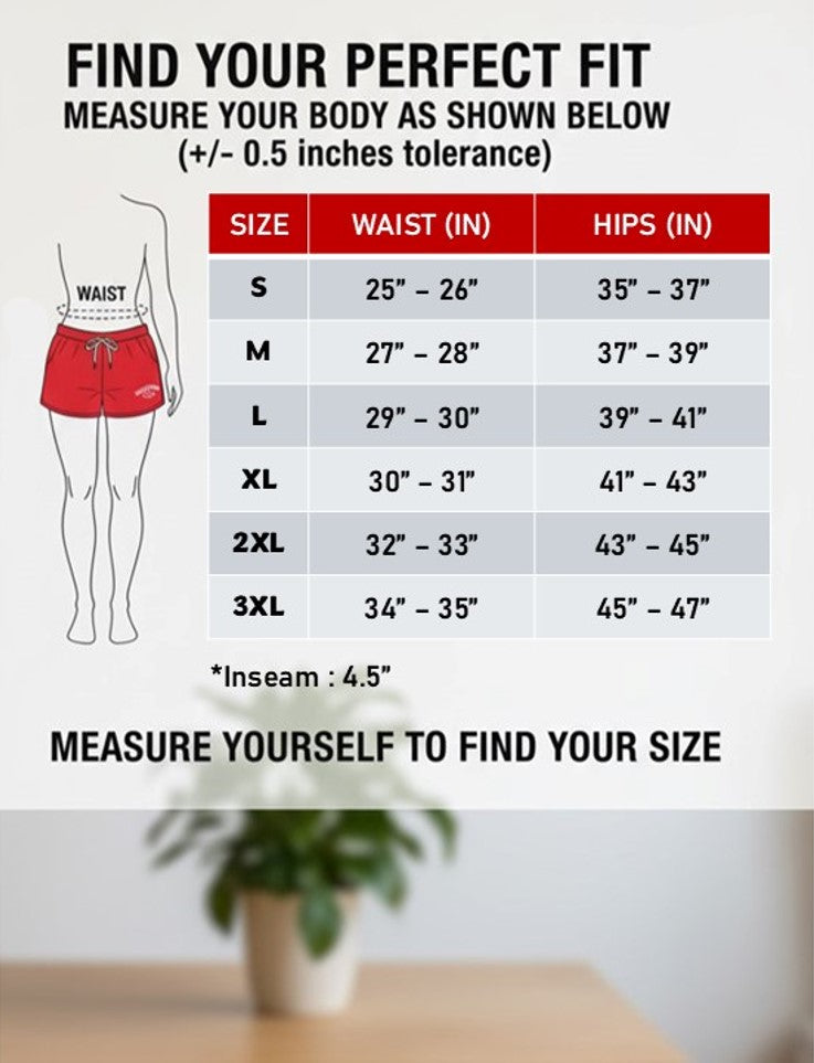 Adoretex Women's Guard Board Short Swimwear (FGB06)