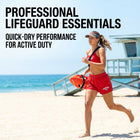 Adoretex Women's Guard Quick Dry Swim Board Shorts Swimsuit (FGB013)