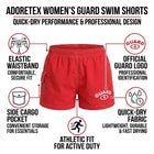 Adoretex Women's Guard Quick Dry Swim Board Shorts Swimsuit (FGB013)