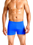 Adoretex Men's Solid Square Leg Shorts Swimsuit (MS001)