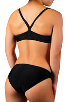 Adoretex Women's Two Piece Narrow Back Work Out Bikini Swimsuit (FN003)