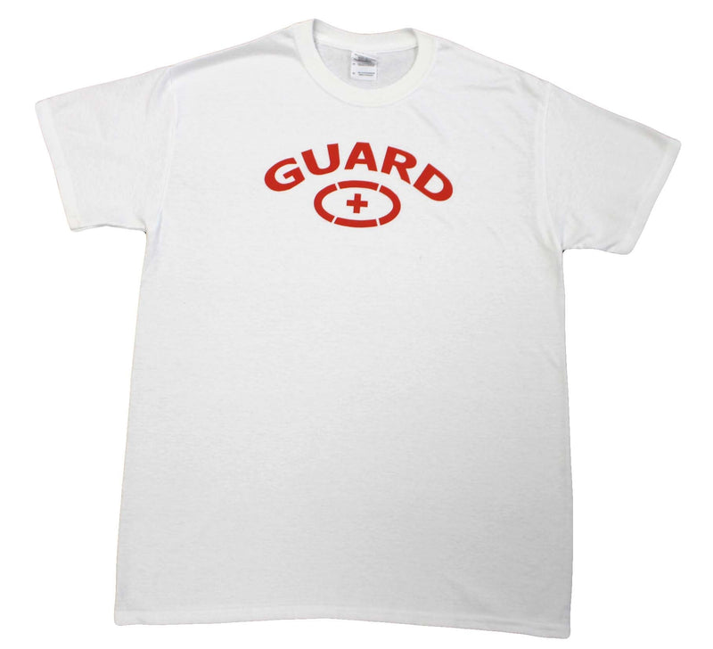 Adoretex Men's Guard T-Shirt Guard White Tee