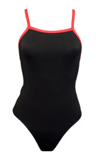 Adoretex Girl's/Women's Polyester Thin Strap Training Swimsuit (FP001)
