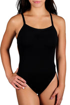 Adoretex Girl's/Women's Polyester Thin Strap One Piece Swimsuit (FP001)