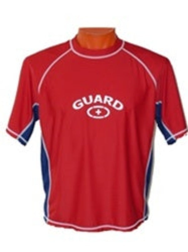 Rashguard Short Sleeve Two Color with Guard Logo