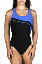 Adoretex Gril's/Women's Wide Strap Splice Swimsuit (FN024)