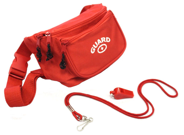 Adoretex Guard Fanny Pack Hip Pack Whistle with Lanyard Equipment Set (WBS-001)