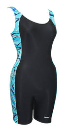 Adoretex Women's Water Aerobics Unitard Boyleg Swimsuit (FU006)
