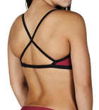 Adoretex Women's Crossback Workout Bikini Top (FN032A)