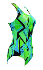 Adoretex Women's Pro Multi-Triangle Athletic Swimsuit (FS012)