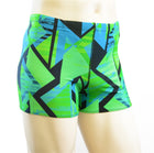Adoretex Men's Printed Swim Brief Square Leg Shorts Swimsuit (MS003)