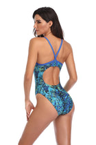 Adoretex Girl's/Women's Splash One Piece Thin Strap Swimsuit (FN037)