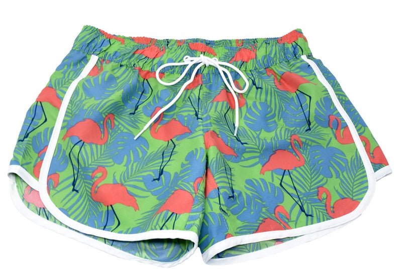 Adoretex Women's Printed Beach Board Shorts - (FBP013)