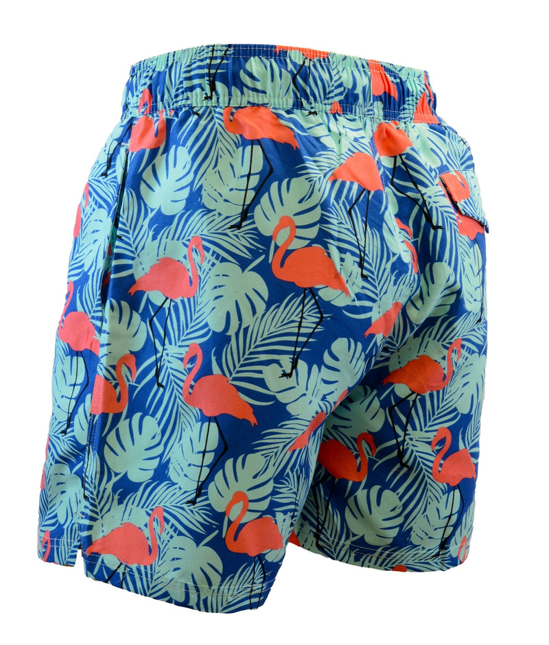 Adoretex Men's Printed Swim Shorts Board Shorts with Mesh Lining (MP013)