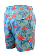 Adoretex Men's Flamingo Printed Beach Board Shorts (MP013)