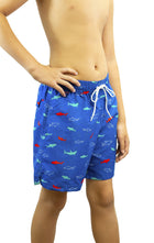 Adoretex Boy's Fish Printed Beach Board Shorts (MP020)