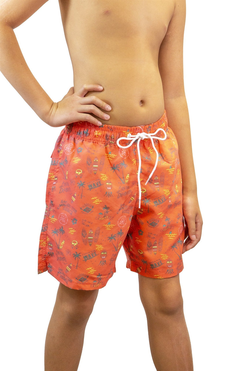 Adoretex Boy's Printed Beach Board Shorts (MP021)