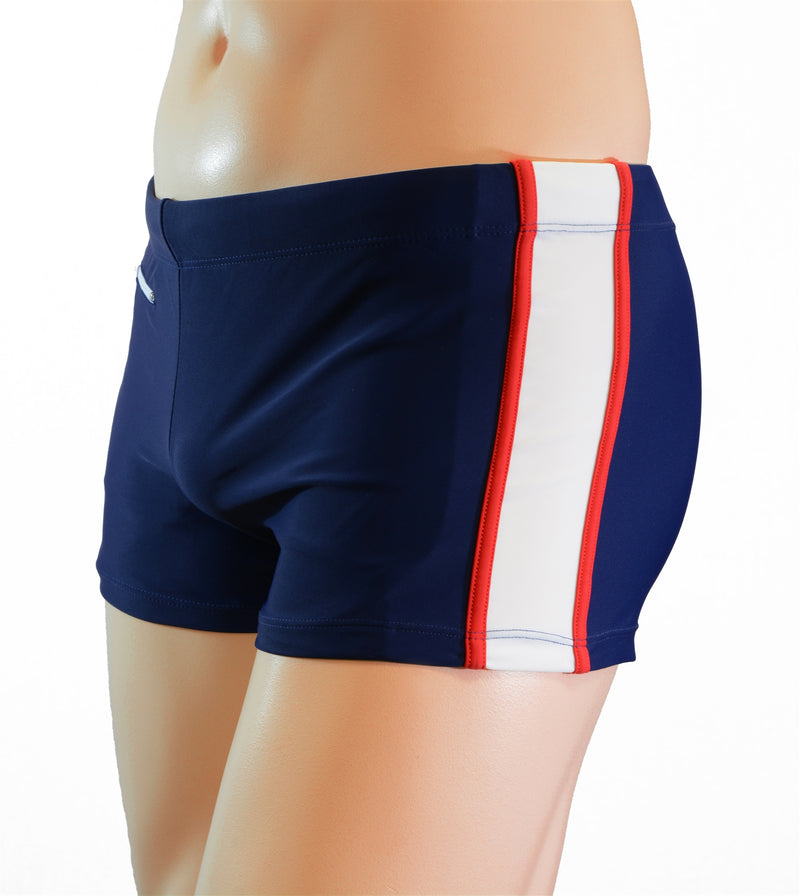 Adoretex Men's Splice Swim Square Leg Briefs Swimsuit (MS005)