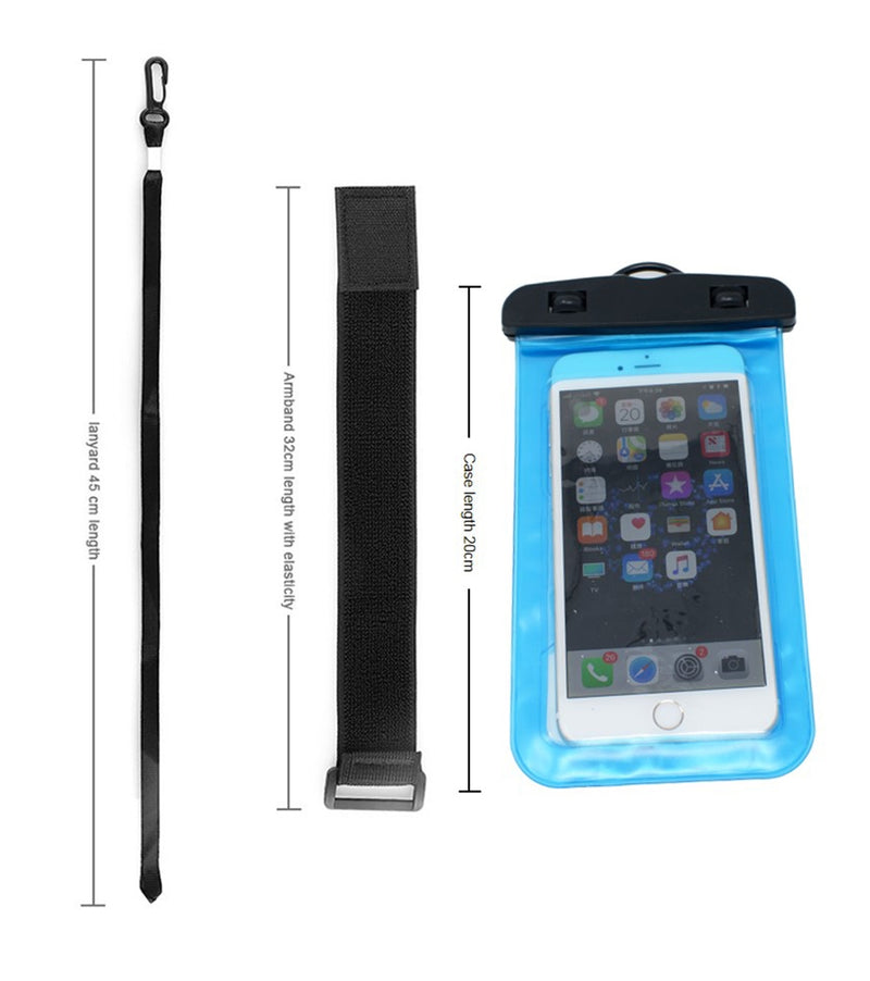 Waterproof Case for Smartphone with Armband, 6"(PT-07)