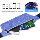 Slim Flat Running Belt for Smartphones, Single Pouch (SP-23)