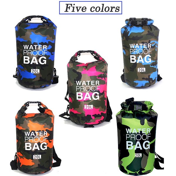 Camo Waterproof Dry Bag (WP-07)